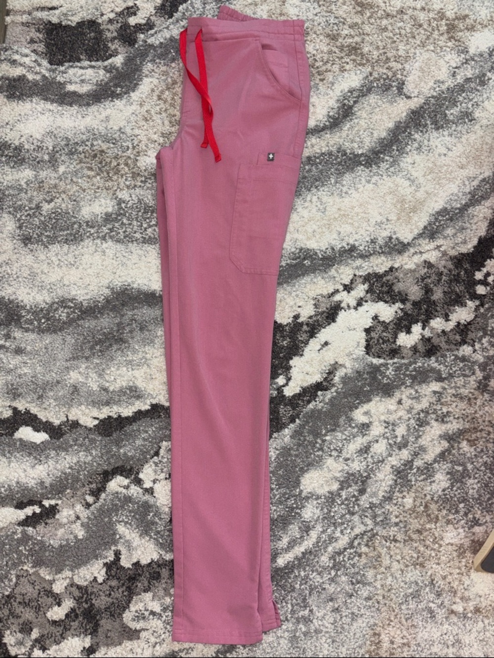Figs Technical Collection Scrub Pants in Dusty Rose